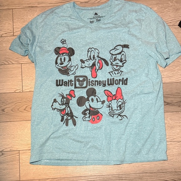 Disney Women's Bundle Tees Lot of 3 Aqua black, Cream XL & Large - Picture 2 of 6